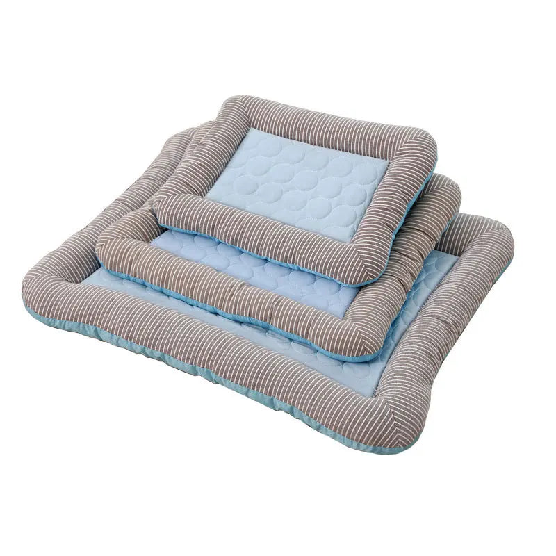 Pet Cooling Mat | Ice Silk Cooling Pad for Dogs & Cats with Breathable Design | Comfortable Summer Sleep Solution 2