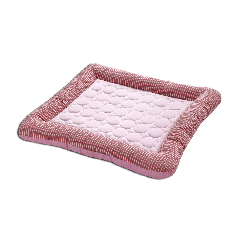 Pet Cooling Mat | Ice Silk Cooling Pad for Dogs & Cats with Breathable Design | Comfortable Summer Sleep Solution 7