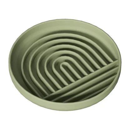 Pet Feeding Essentials | Slow Feeder Dog Bowl with Anti-Choking Design | Non-Slip Silicone for Healthy Digestion 8
